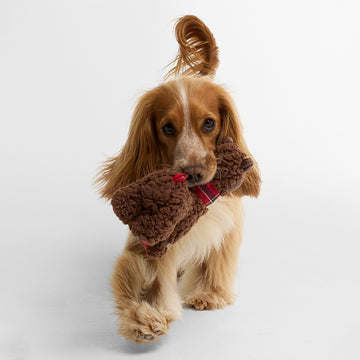 Barbour Dog Llama Toy Brown