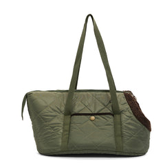Barbour Dog Small Quilted Carrier Olive
