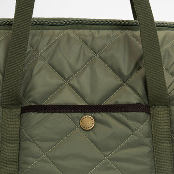 Barbour Dog Small Quilted Carrier Olive