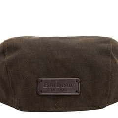 Barbour Dog Wax Flat Cap Olive - Parasol Store