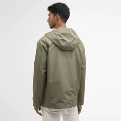 Barbour Domus Waterproof Jacket Dusty Olive - Parasol Store