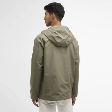 Barbour Domus Waterproof Jacket Dusty Olive - Parasol Store