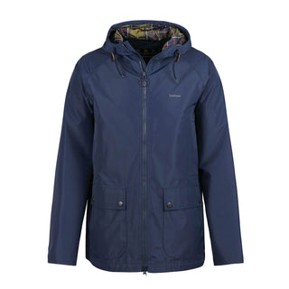 Barbour Domus Waterproof Jacket Navy/Classic - Parasol Store