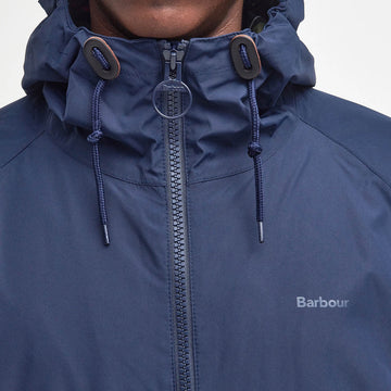 Barbour Domus Waterproof Jacket Navy/Classic - Parasol Store