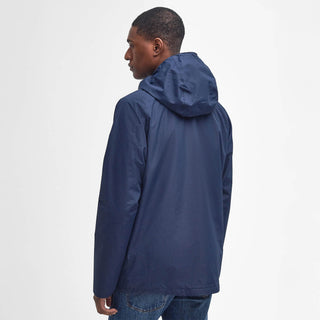Barbour Domus Waterproof Jacket Navy/Classic - Parasol Store