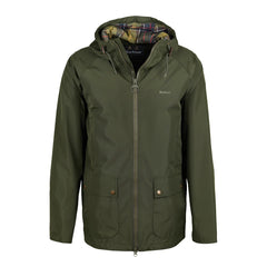 Barbour Domus Waterproof Jacket Sage/Classic - Parasol Store