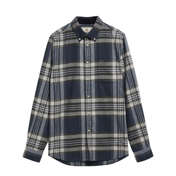 Barbour Dovedale Tailored Checked Shirt Grey Marl
