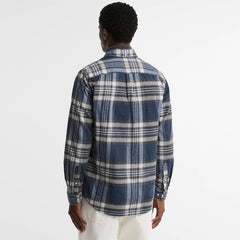 Barbour Dovedale Tailored Checked Shirt Grey Marl