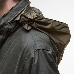 Barbour Editor Waxed Jacket Archive Olive - Parasol Store