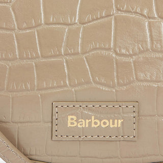 Barbour Eilein Leather Saddle Bag Honey - Parasol Store