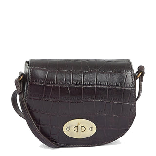 Barbour Eilein Saddle Bag Black Cherry Barbour