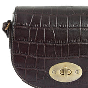 Barbour Eilein Saddle Bag Black Cherry Barbour