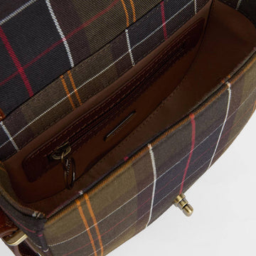 Barbour Elm Tartan Crossbody Bag Classic Tartan - Parasol Store