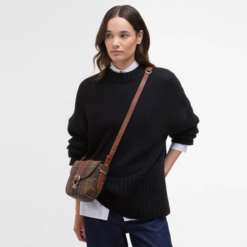 Barbour Elm Tartan Crossbody Bag Classic Tartan - Parasol Store