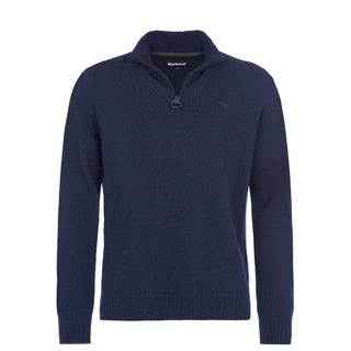 Barbour Essential Half Zip Jumper Navy