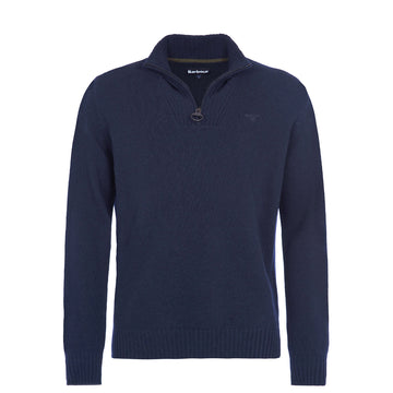 Barbour Essential Half Zip Jumper Navy