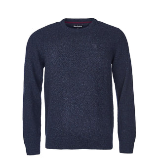 Barbour Essential Tisbury Crew Neck Sweater Navy - Parasol Store