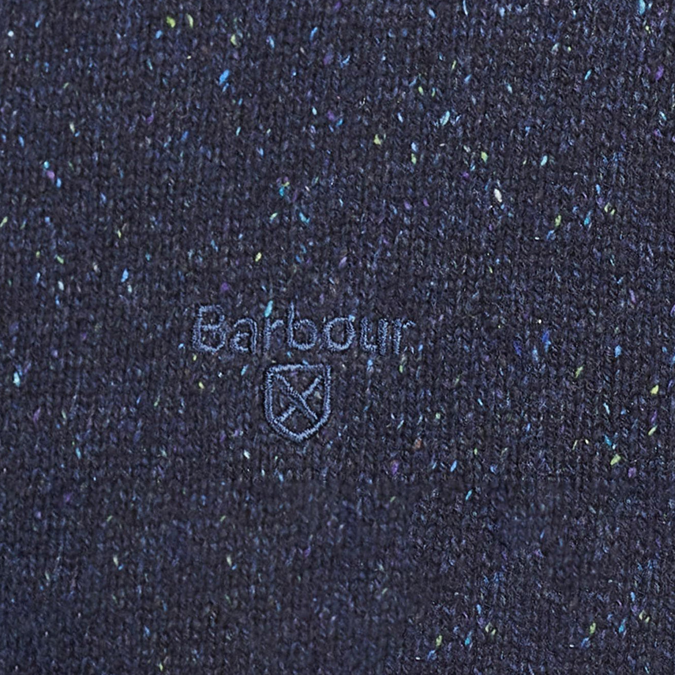 Barbour Essential Tisbury Crew Neck Sweater Navy - Parasol Store