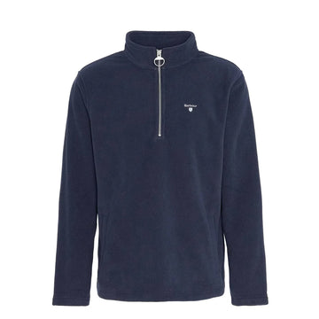 Barbour Essentials Half Zip Fleece Navy - Parasol Store