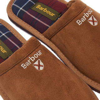 Barbour Everitt Mule Slipper Camel - Parasol Store