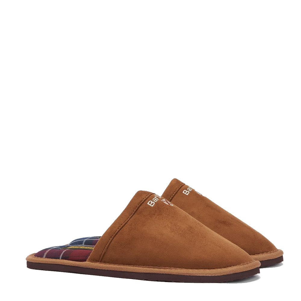 Barbour Everitt Mule Slipper Camel - Parasol Store