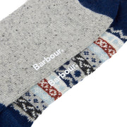 Barbour Fair Isle Sock 2 Pack Blue Granite Mix - Parasol Store