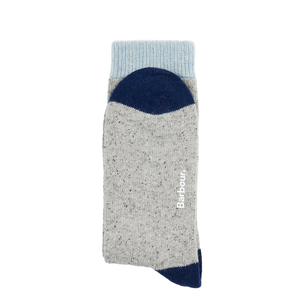Barbour Fair Isle Sock 2 Pack Blue Granite Mix - Parasol Store