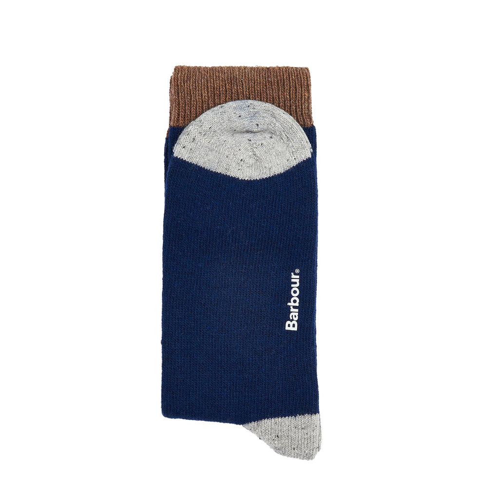 Barbour Fair Isle Sock 2 Pack Green Loch Mix - Parasol Store