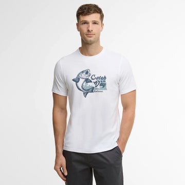 Barbour Fairlight Graphic T-Shirt White