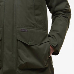 Barbour Farlam Waterproof Jacket Olive - Parasol Store