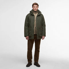 Barbour Farlam Waterproof Jacket Olive - Parasol Store