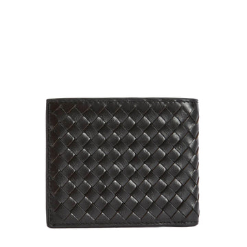 Barbour Farne Woven Leather Wallet Black