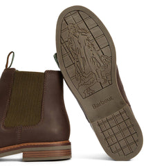 Barbour Farsley Chelsea Boots Choco - Parasol Store