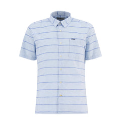 Barbour Faverdale Striped Summer Fit Shirt Blue
