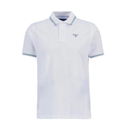 Barbour Ferrybridge Lightweight Polo Shirt White - Parasol Store