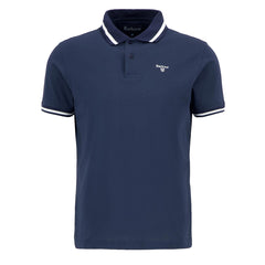Barbour Ferrybridge Lightweight Tailored Fit Polo Shirt Navy - Parasol Store