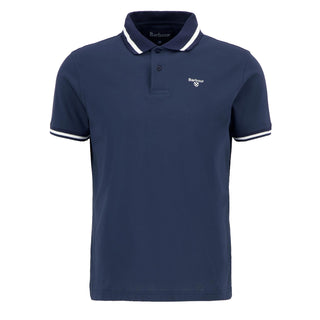 Barbour Ferrybridge Lightweight Tailored Fit Polo Shirt Navy - Parasol Store