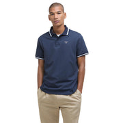Barbour Ferrybridge Lightweight Tailored Fit Polo Shirt Navy - Parasol Store