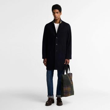 Barbour Field Patchwork Tartan Tote Bag Sage / Classic