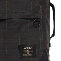 Barbour Field Tartan Backpack Dark Classic Tartan