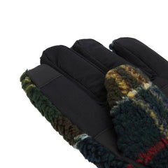 Barbour Field Tartan Fleece Gloves Classic Tartan - Parasol Store