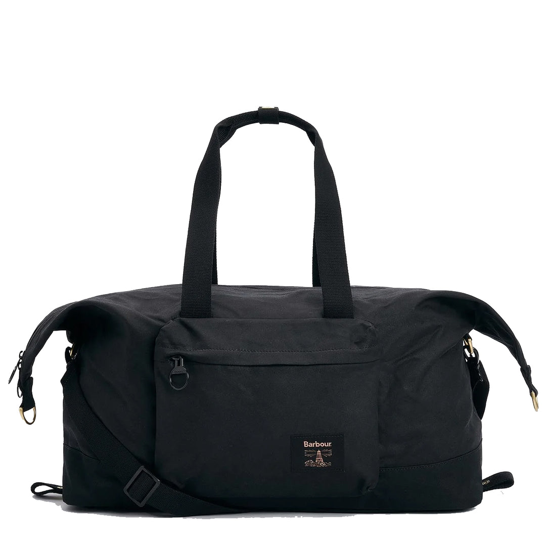 Barbour Field Wax Holdall Black - Parasol Store