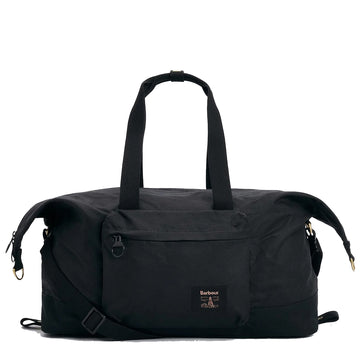 Barbour Field Wax Holdall Black - Parasol Store