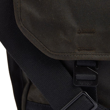 Barbour Field Wax Messenger Bag Olive - Parasol Store