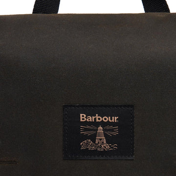 Barbour Field Wax Messenger Bag Olive - Parasol Store