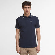 Barbour Fielding Tailored Polo Shirt Navy - Parasol Store