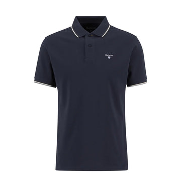 Barbour Fielding Tailored Polo Shirt Navy - Parasol Store