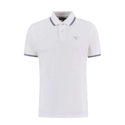 Barbour Fielding Tailored Polo Shirt White - Parasol Store