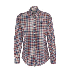 Barbour Finkle Tailored L/S Shirt Merlot - Parasol Store