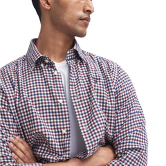 Barbour Finkle Tailored L/S Shirt Merlot - Parasol Store